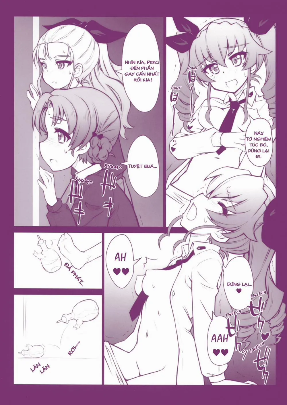 HentaiVN.net - Ảnh 10 - Darchovy (Girls Und Panzer) - Chap 1