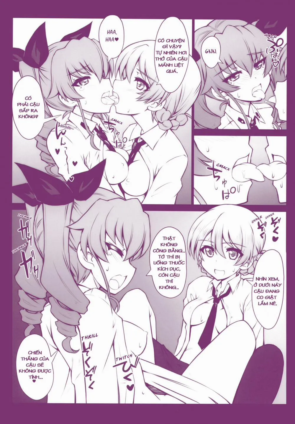 HentaiVN.net - Ảnh 12 - Darchovy (Girls Und Panzer) - Chap 1