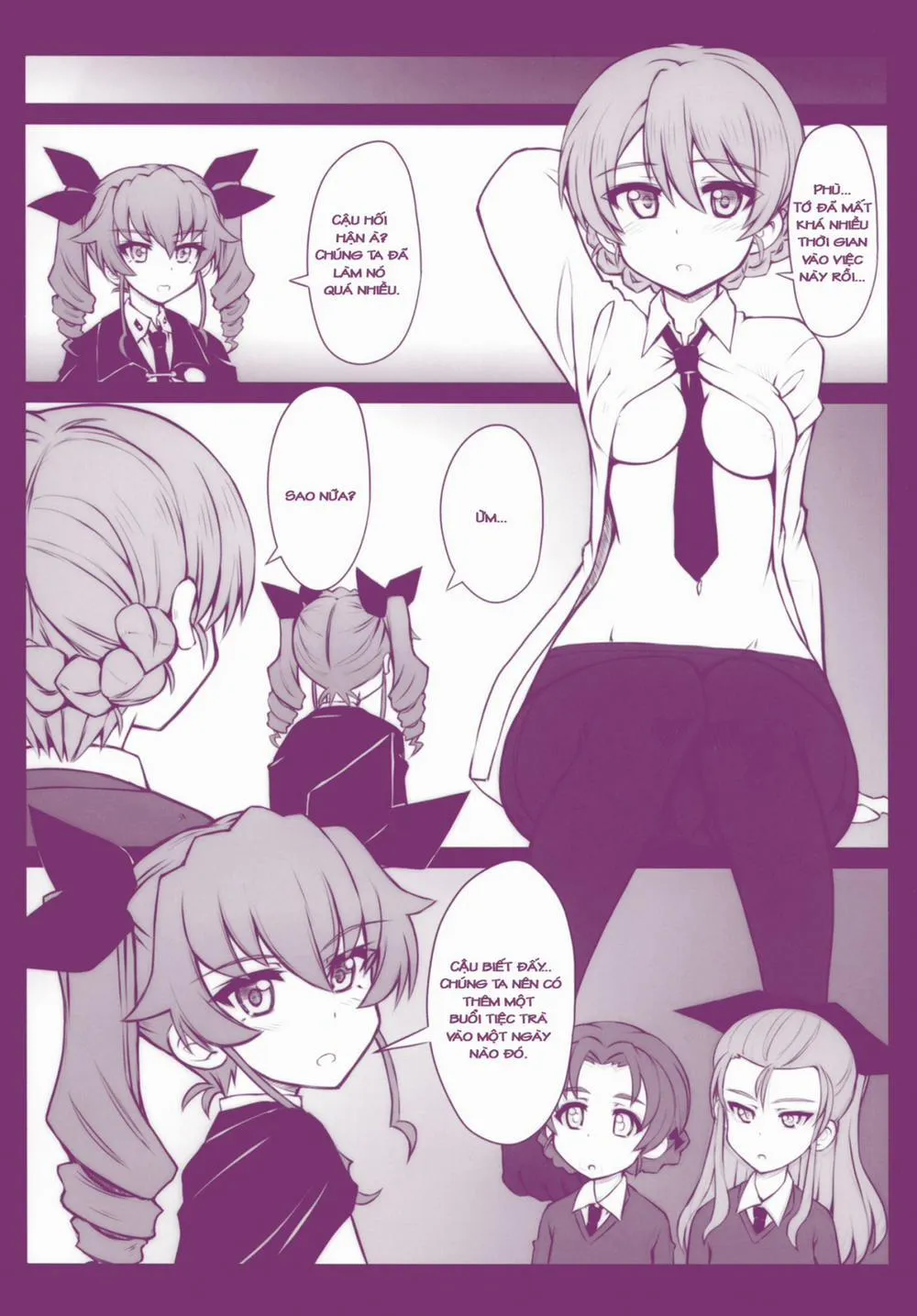 HentaiVN.net - Ảnh 23 - Darchovy (Girls Und Panzer) - Chap 1