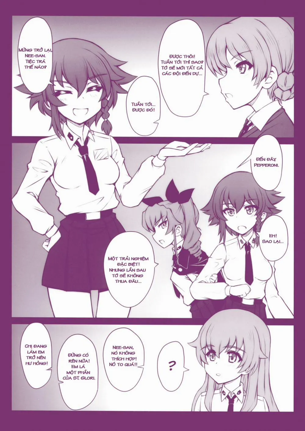 HentaiVN.net - Ảnh 24 - Darchovy (Girls Und Panzer) - Chap 1