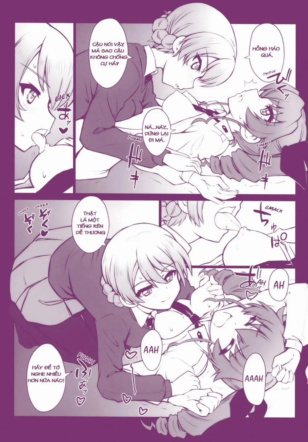 HentaiVN.net - Ảnh 8 - Darchovy (Girls Und Panzer) - Chap 1
