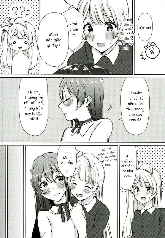 HentaiVN.net - Ảnh 10 - Umi-chan ga Present!? (Love Live!) [Umi-chan is my Present!?] - Chap 1