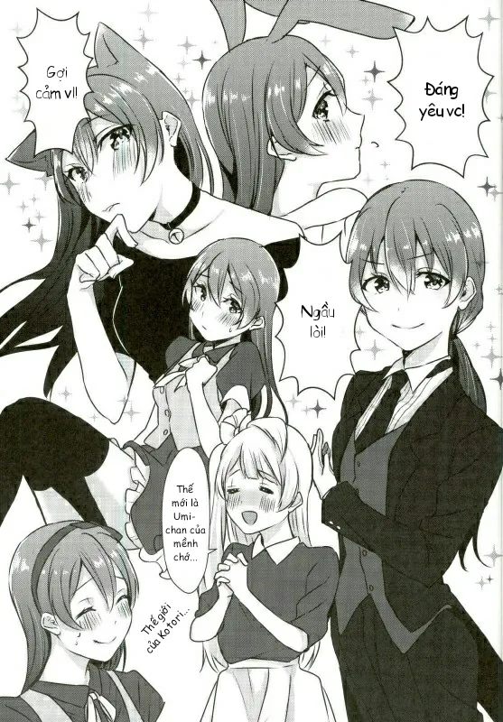 HentaiVN.net - Ảnh 11 - Umi-chan ga Present!? (Love Live!) [Umi-chan is my Present!?] - Chap 1