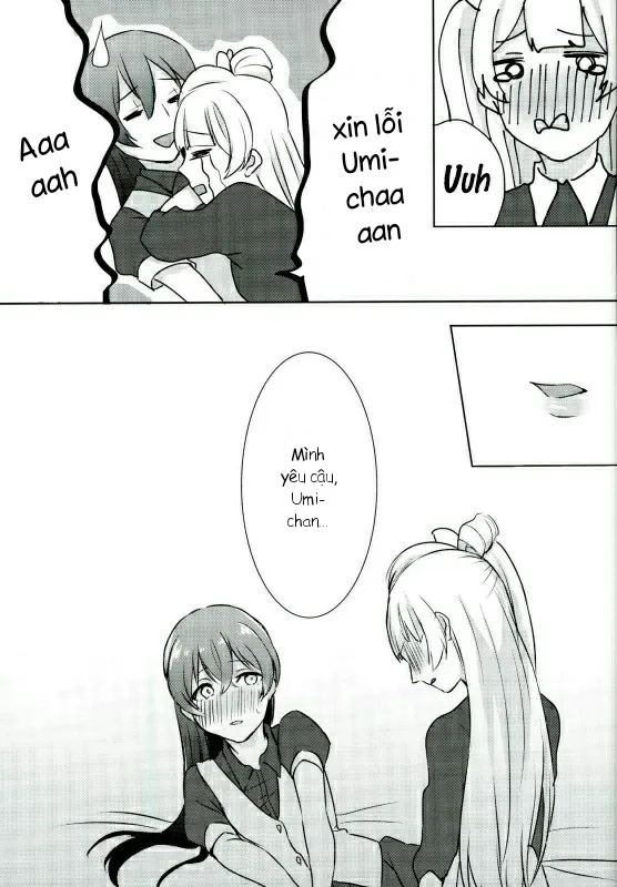 HentaiVN.net - Ảnh 17 - Umi-chan ga Present!? (Love Live!) [Umi-chan is my Present!?] - Chap 1