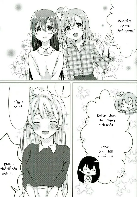 HentaiVN.net - Ảnh 7 - Umi-chan ga Present!? (Love Live!) [Umi-chan is my Present!?] - Chap 1