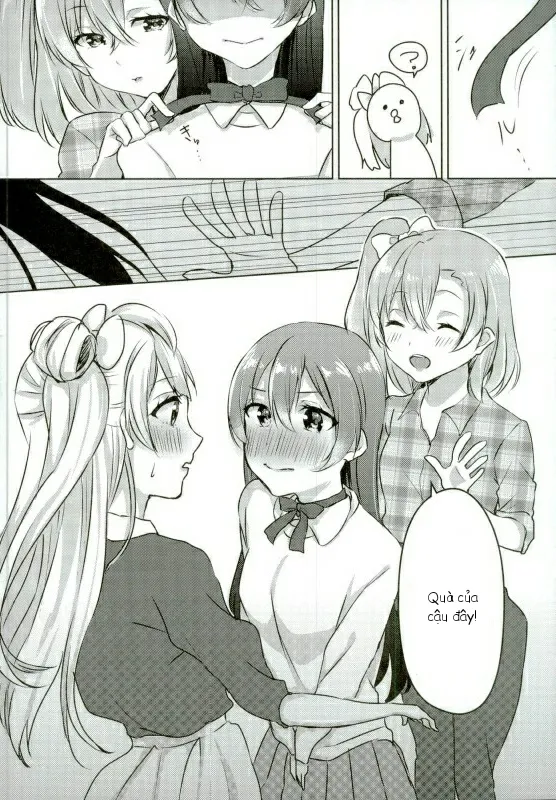 HentaiVN.net - Ảnh 8 - Umi-chan ga Present!? (Love Live!) [Umi-chan is my Present!?] - Chap 1