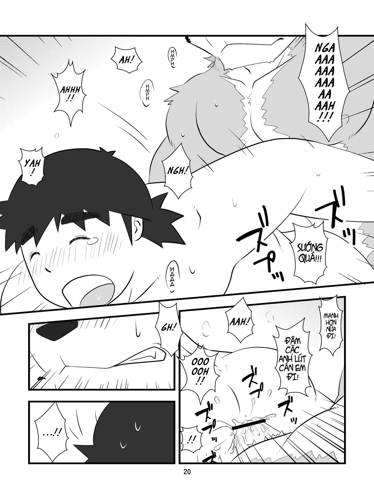 HentaiVN.net - Ảnh 22 - Kỳ nghỉ hè với đội trưởng (Morenatsu) [My summer vacation with the captain] - Chap 1