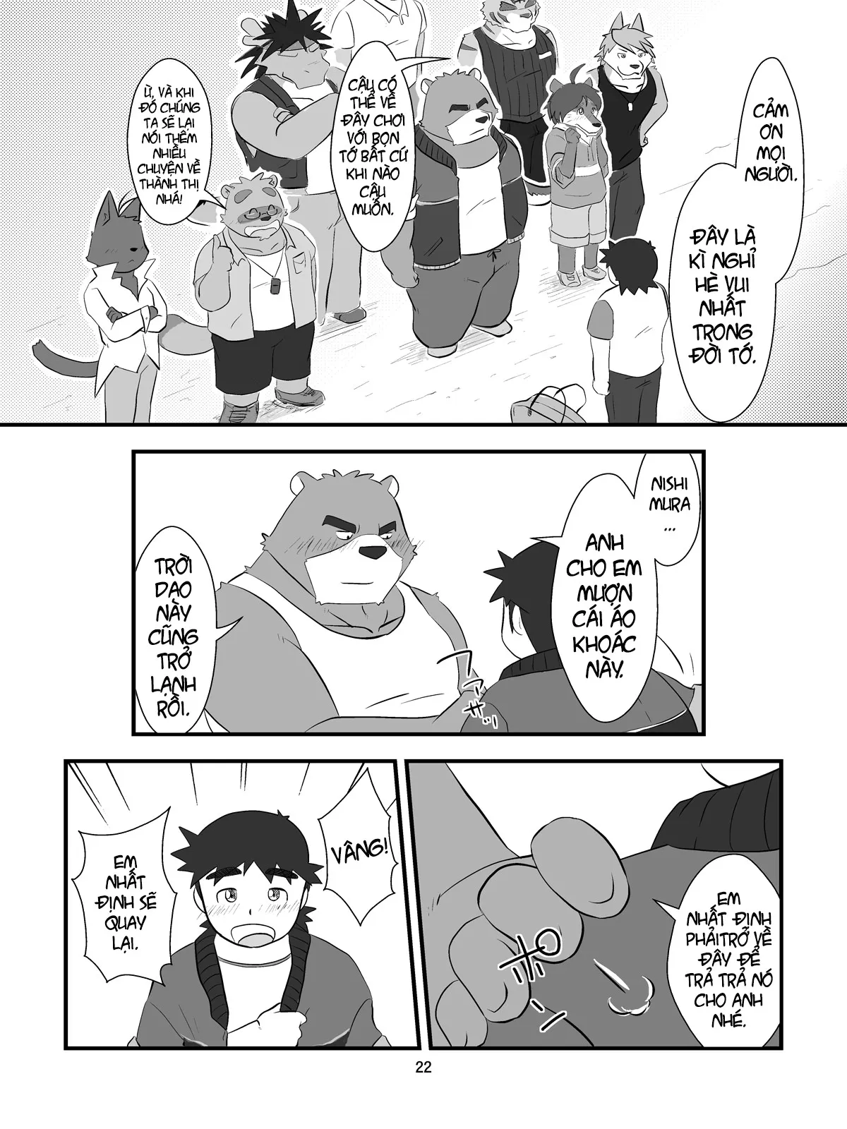 HentaiVN.net - Ảnh 24 - Kỳ nghỉ hè với đội trưởng (Morenatsu) [My summer vacation with the captain] - Chap 1