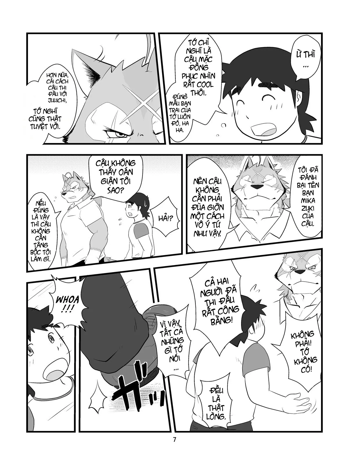 HentaiVN.net - Ảnh 9 - Kỳ nghỉ hè với đội trưởng (Morenatsu) [My summer vacation with the captain] - Chap 1