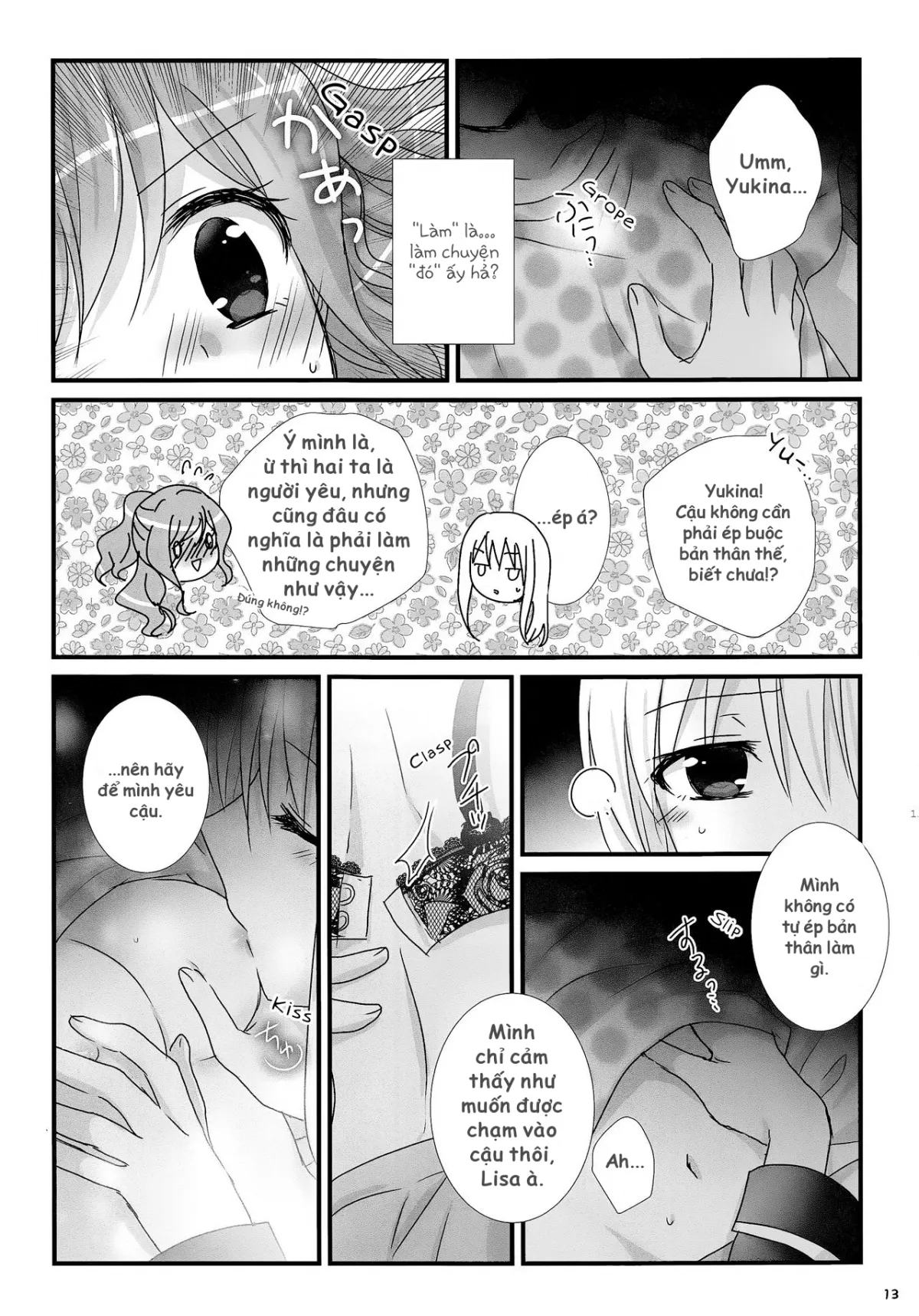 HentaiVN.net - Ảnh 13 - Dreaming Bed (BanG Dream!) - Chap 1