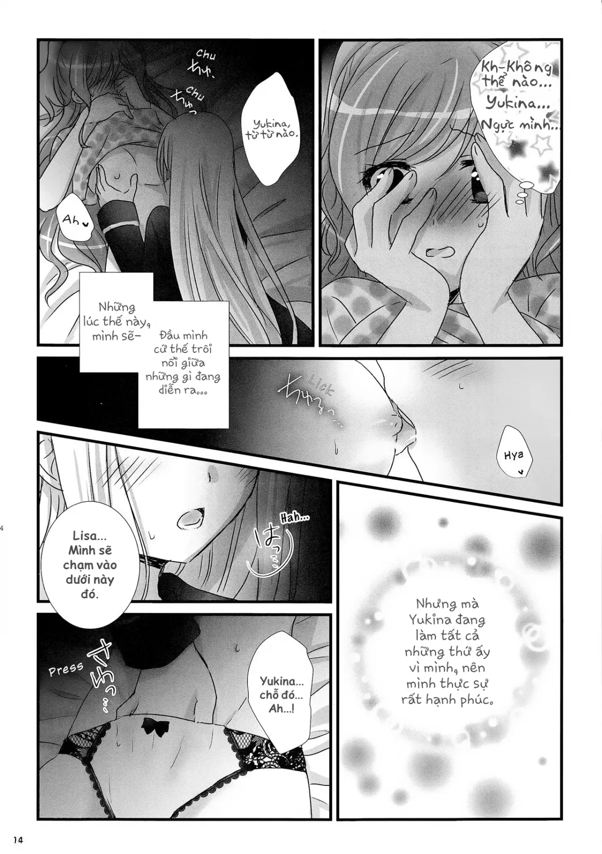 HentaiVN.net - Ảnh 14 - Dreaming Bed (BanG Dream!) - Chap 1