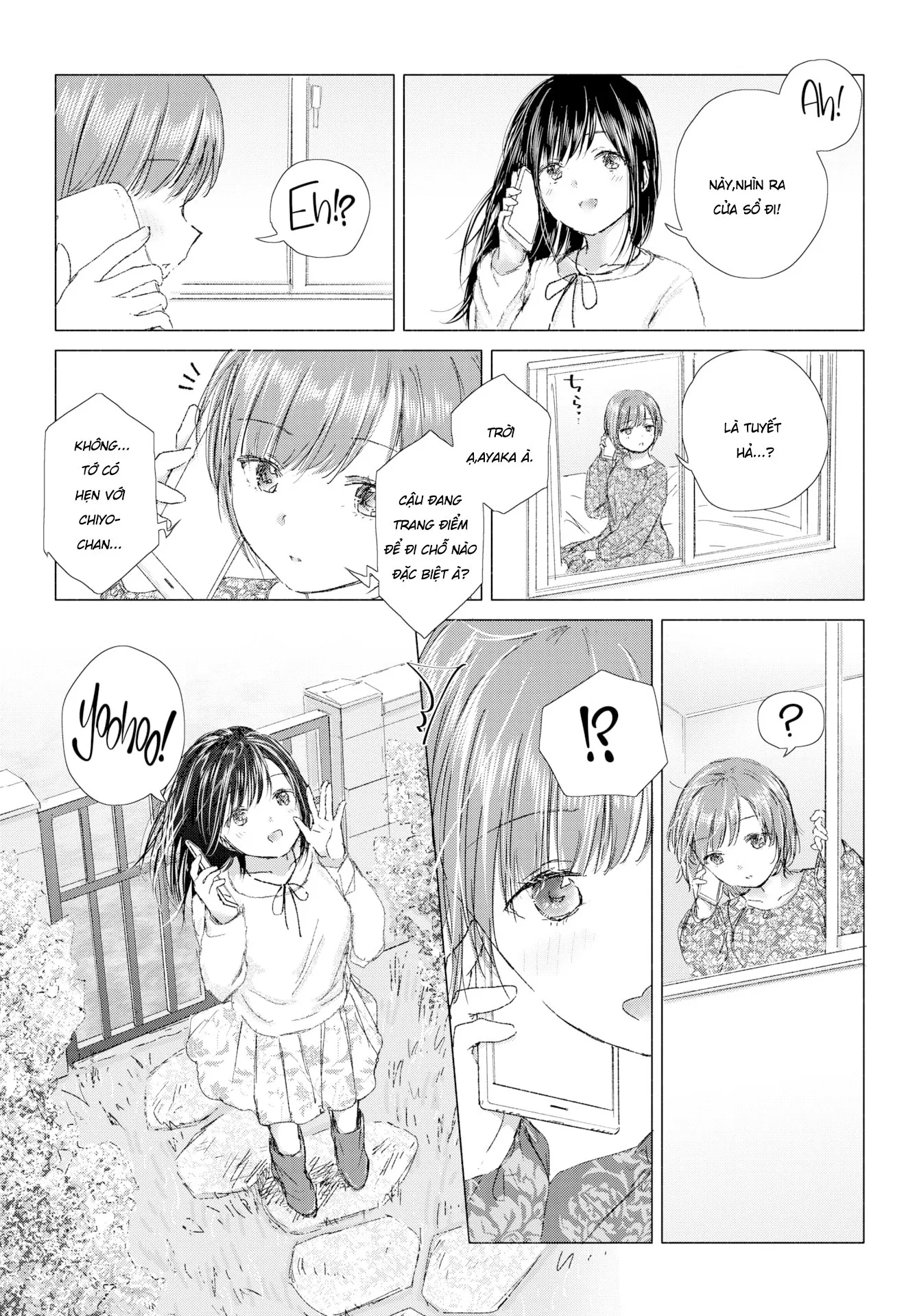 HentaiVN.net - Ảnh 3 - Tớ muốn gặp cậu,trái tim đôi ta đang tan chảy - Chap 1