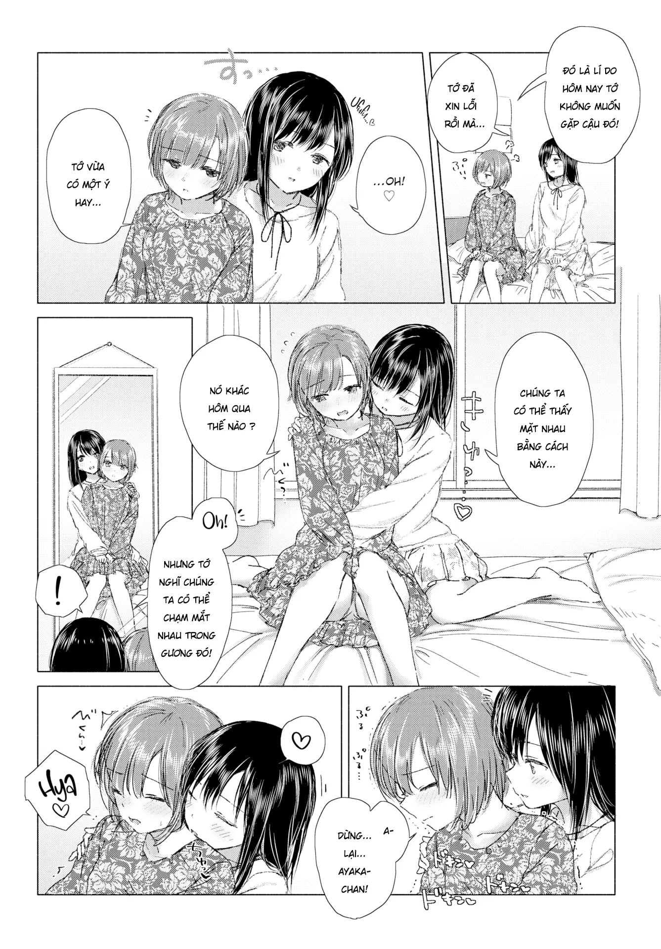 HentaiVN.net - Ảnh 6 - Tớ muốn gặp cậu,trái tim đôi ta đang tan chảy - Chap 1