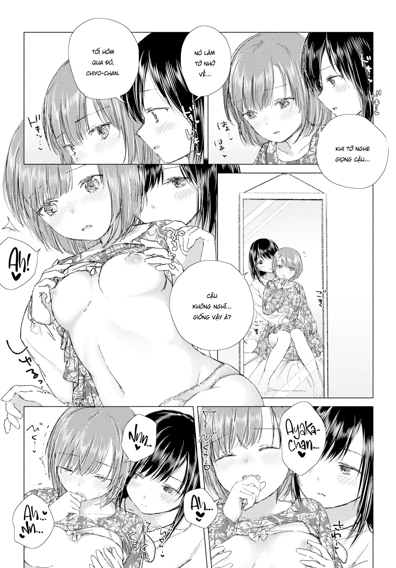 HentaiVN.net - Ảnh 7 - Tớ muốn gặp cậu,trái tim đôi ta đang tan chảy - Chap 1