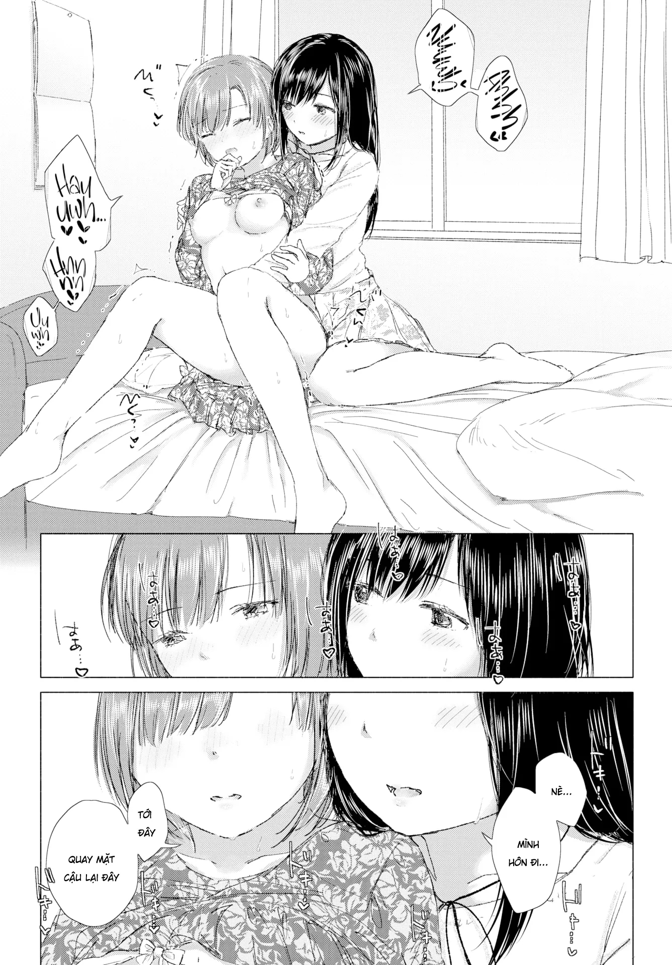 HentaiVN.net - Ảnh 9 - Tớ muốn gặp cậu,trái tim đôi ta đang tan chảy - Chap 1