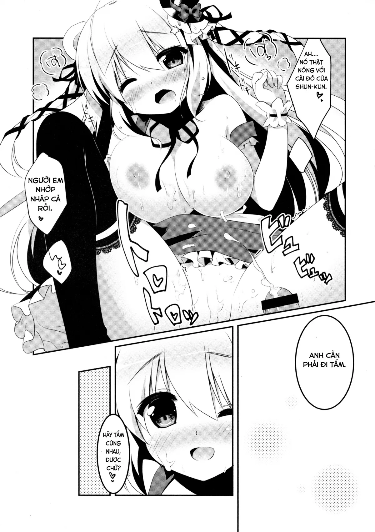 HentaiVN.net - Ảnh 15 - Đợi đã chủ nhân [Mattete Goshujin-sama 2; まっててご主人さま 2] - Chap 1