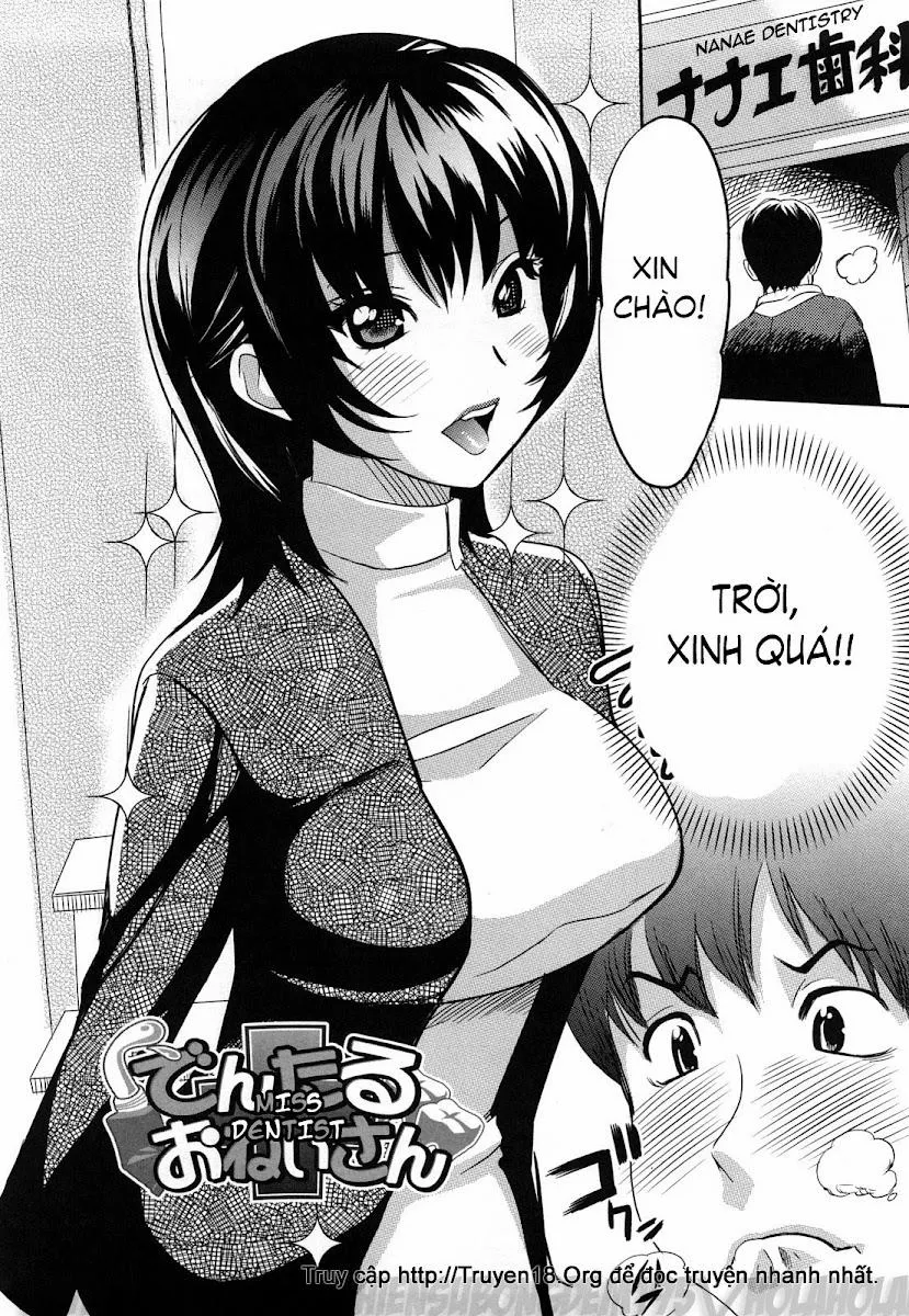 HentaiVN.net - Ảnh 3 - Miss Dentist - Chap 1