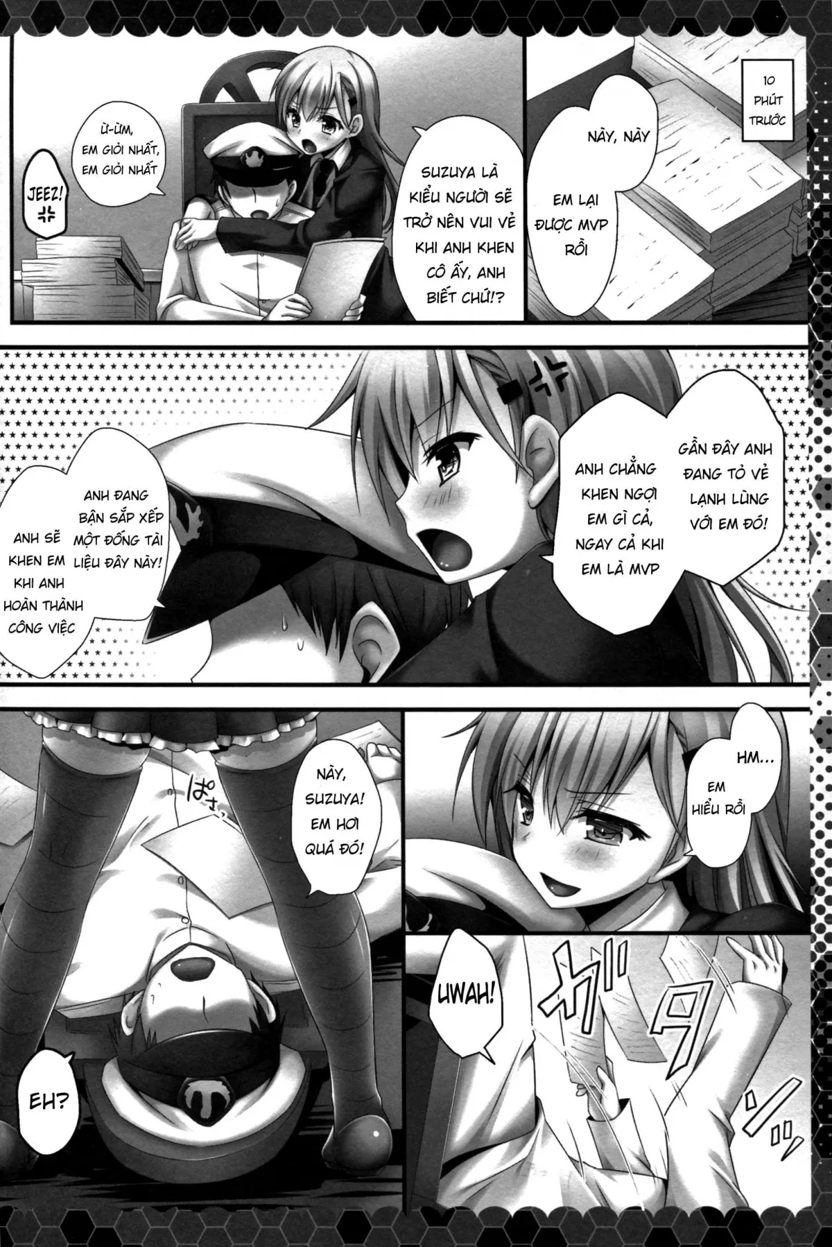 HentaiVN.net - Ảnh 5 - Ijiwaru Suzuya (Kantai Collection -KanColle-) [いじわる鈴谷 (艦隊これくしょん -艦これ-)] - Chap 1