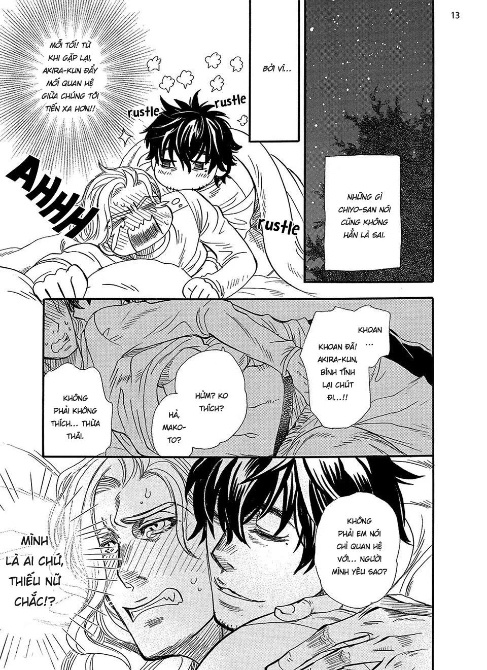 HentaiVN.net - Ảnh 16 - Crescent Moon, Longingly - Chap 1