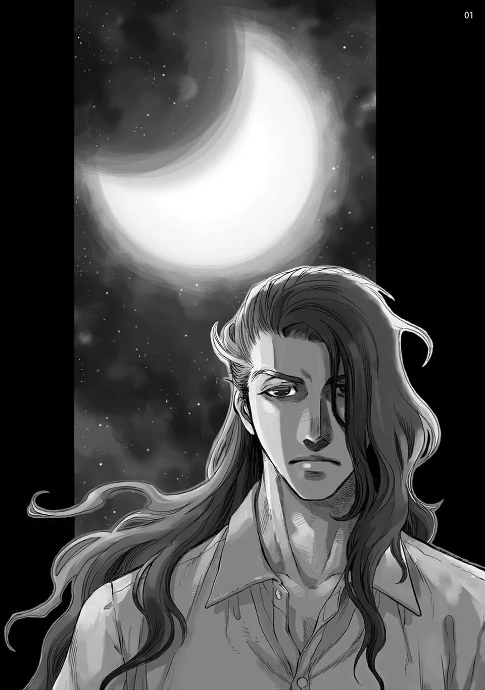 HentaiVN.net - Ảnh 4 - Crescent Moon, Longingly - Chap 1