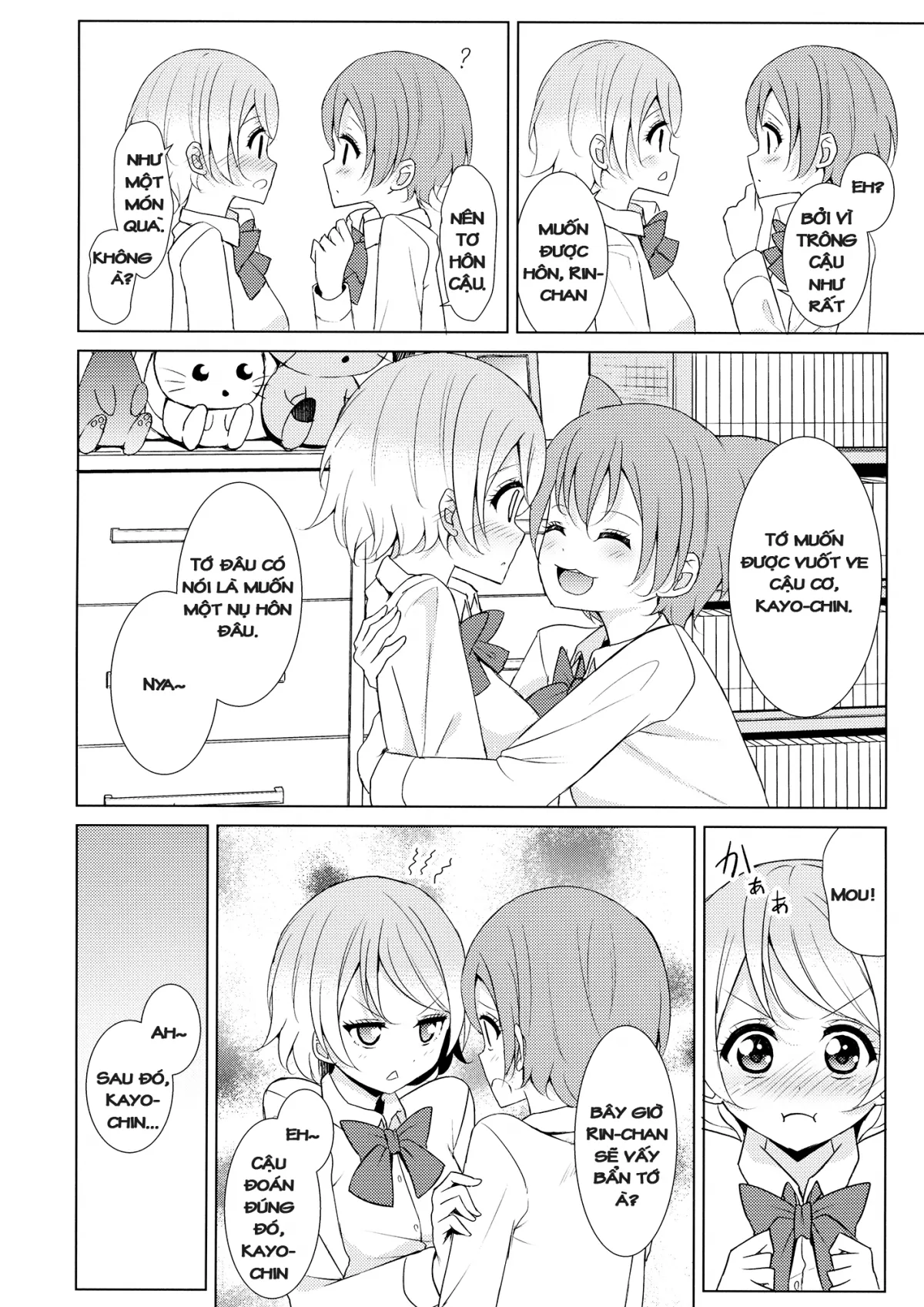HentaiVN.net - Ảnh 9 - Tsuki ni Kazaseba (Love Live!) [Holding You On The Moon] - Chap 1