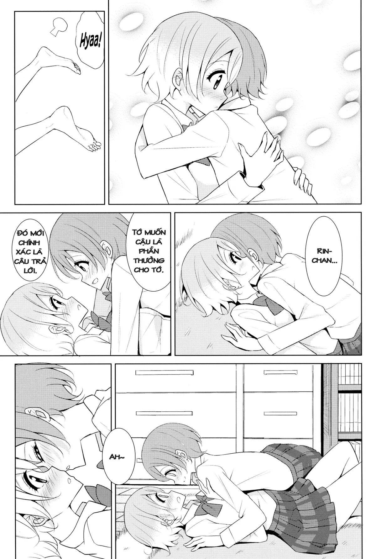 HentaiVN.net - Ảnh 10 - Tsuki ni Kazaseba (Love Live!) [Holding You On The Moon] - Chap 1
