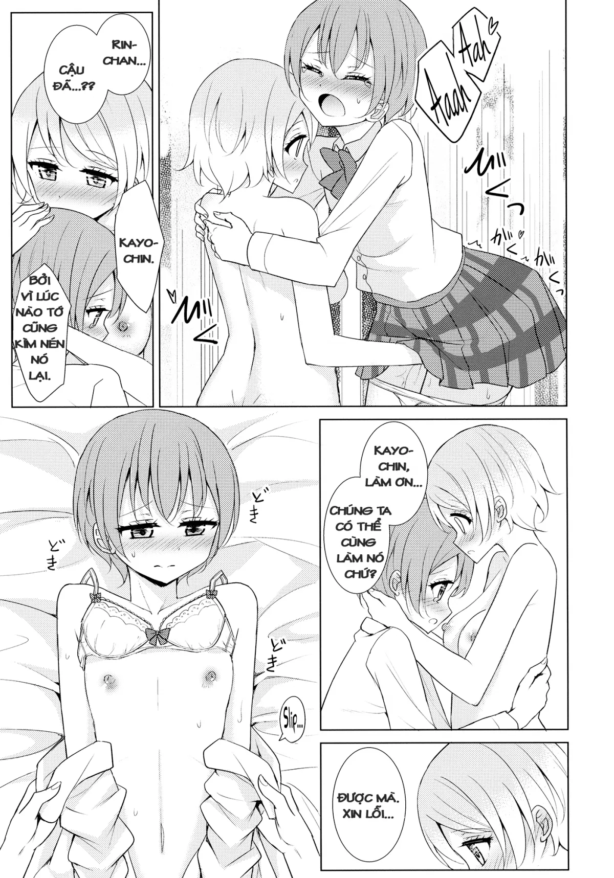 HentaiVN.net - Ảnh 20 - Tsuki ni Kazaseba (Love Live!) [Holding You On The Moon] - Chap 1