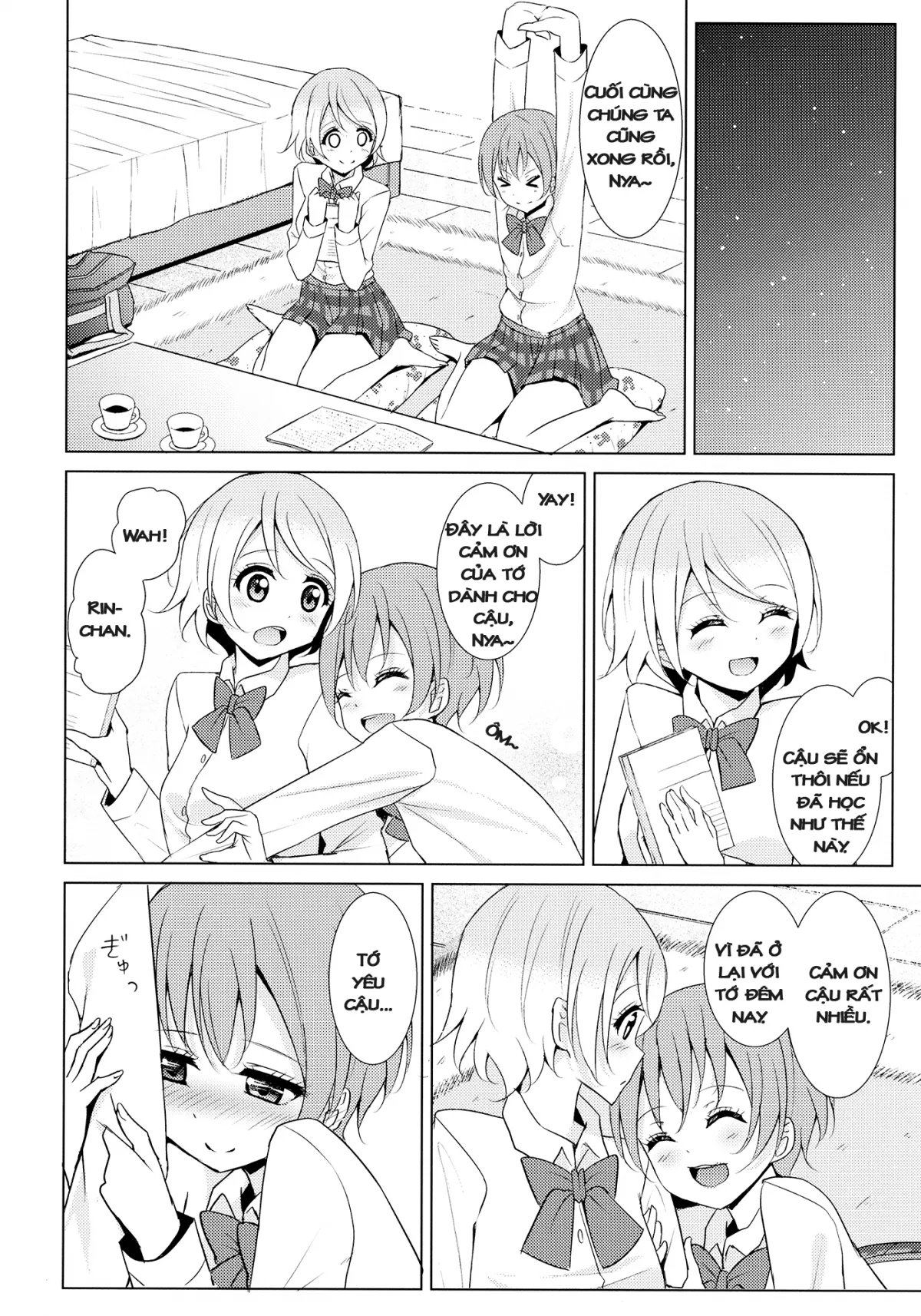 HentaiVN.net - Ảnh 7 - Tsuki ni Kazaseba (Love Live!) [Holding You On The Moon] - Chap 1
