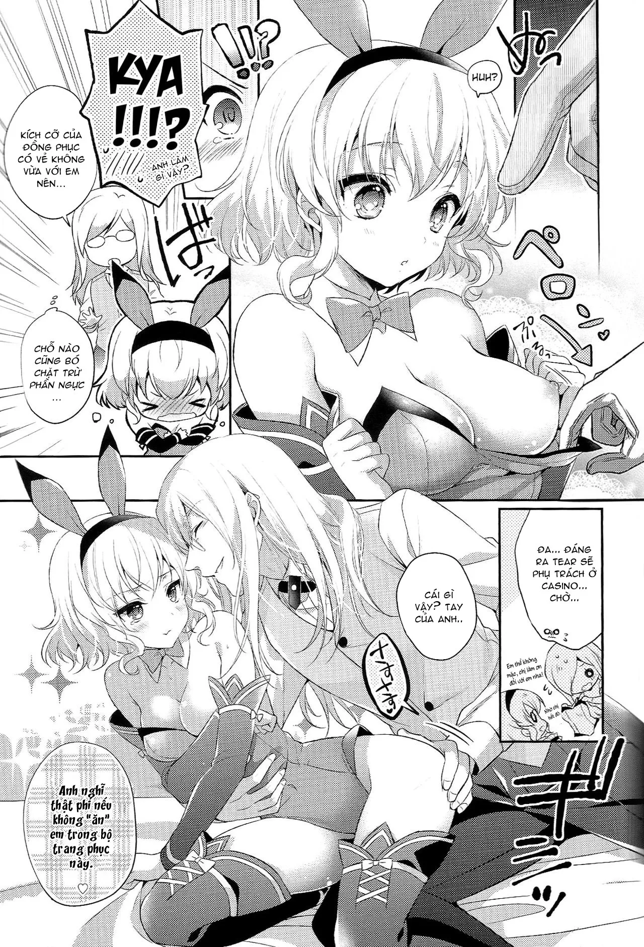 HentaiVN.net - Ảnh 6 - Bé thỏ dễ thương là em [Watashi no Kawaii Usagi-san] - Chap 1