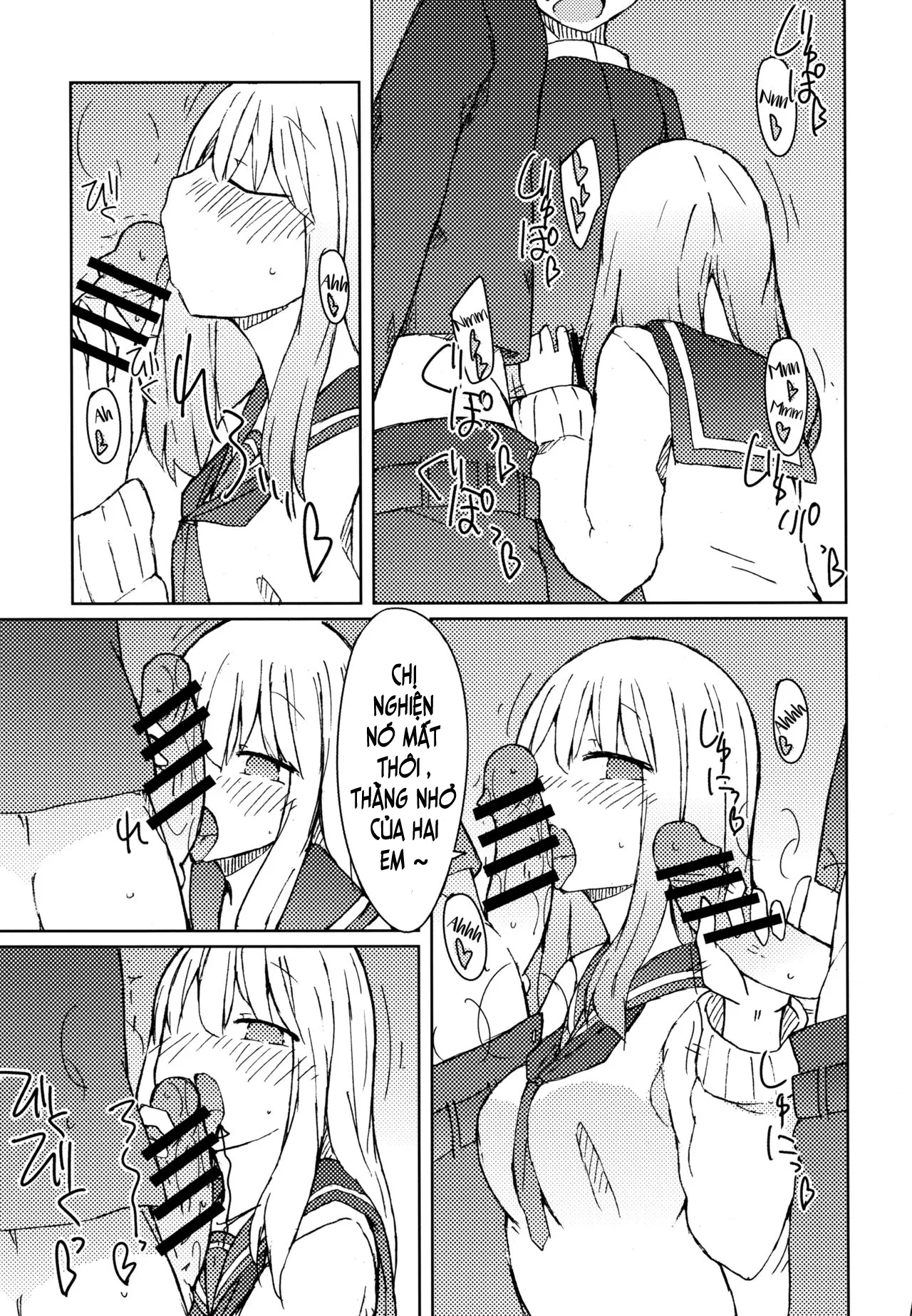 HentaiVN.net - Ảnh 11 - Dụ dỗ Hiwahara onee-san. [Erohon o Yondetara Kinjo no Onee-san ni Fellatio Sareta Hanashi] - Chap 1