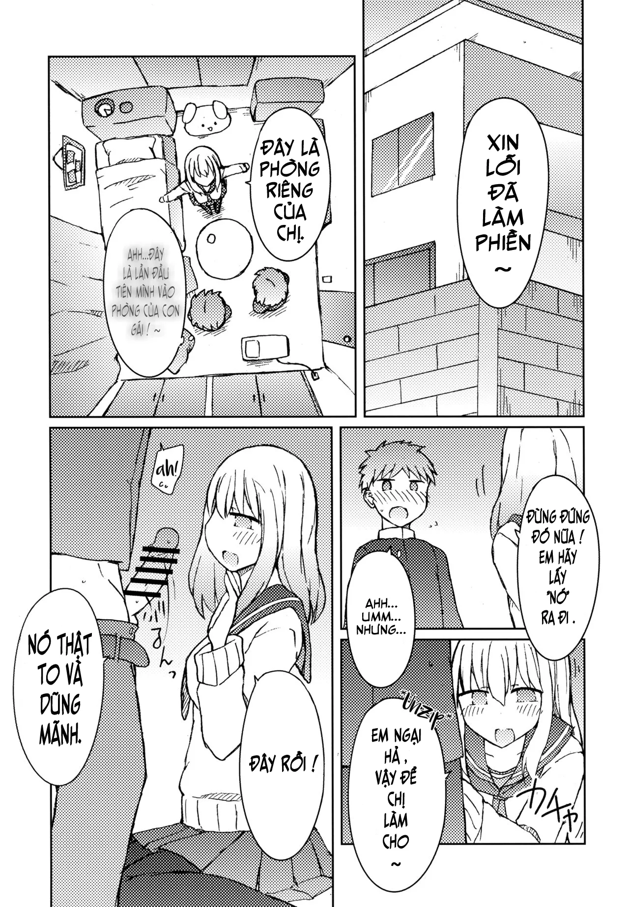 HentaiVN.net - Ảnh 7 - Dụ dỗ Hiwahara onee-san. [Erohon o Yondetara Kinjo no Onee-san ni Fellatio Sareta Hanashi] - Chap 1