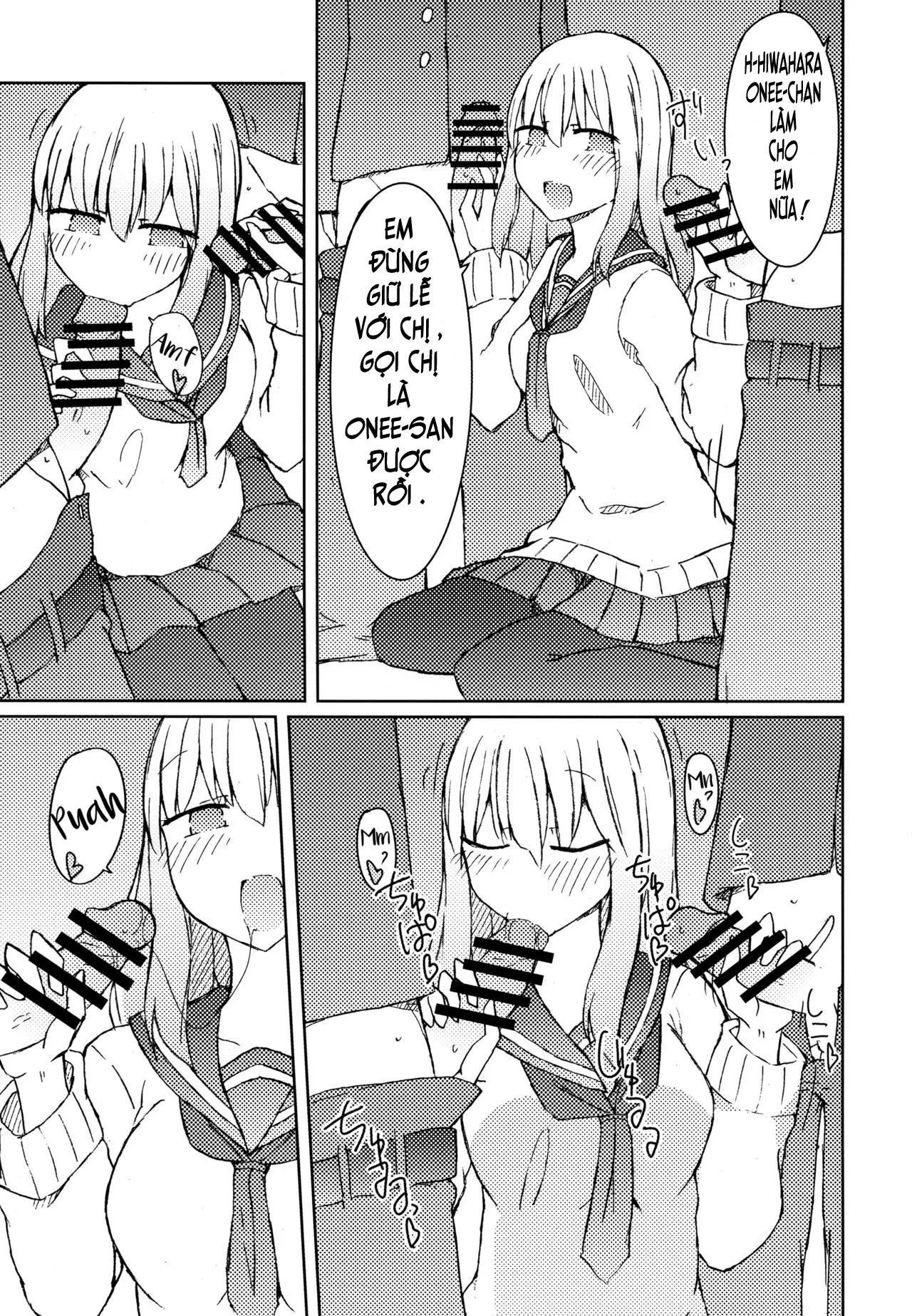 HentaiVN.net - Ảnh 9 - Dụ dỗ Hiwahara onee-san. [Erohon o Yondetara Kinjo no Onee-san ni Fellatio Sareta Hanashi] - Chap 1