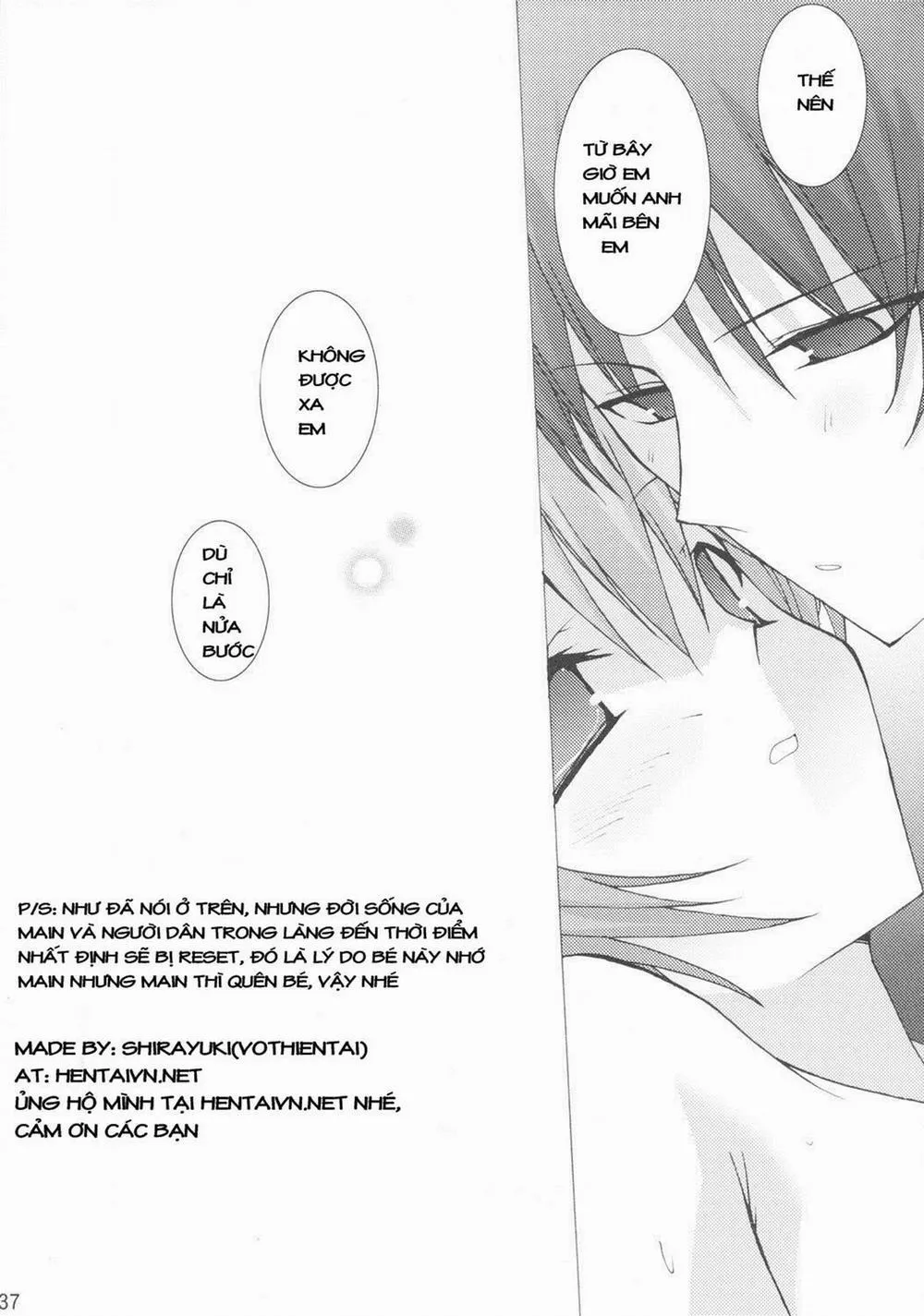 HentaiVN.net - Ảnh 32 - Yume no Kakera (Higurashi no Naku Koro ni) - Chap 1