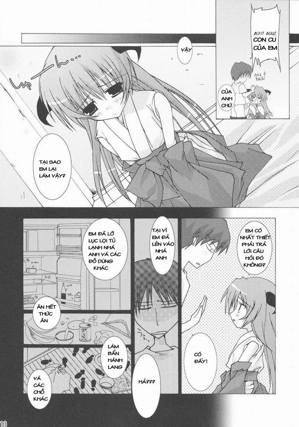 HentaiVN.net - Ảnh 7 - Yume no Kakera (Higurashi no Naku Koro ni) - Chap 1