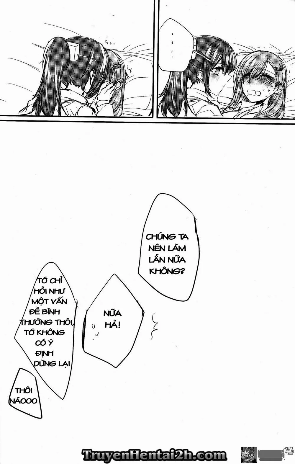 HentaiVN.net - Ảnh 15 - Koi Wa Zenkei Shisei (Kancolle) - Chap 1