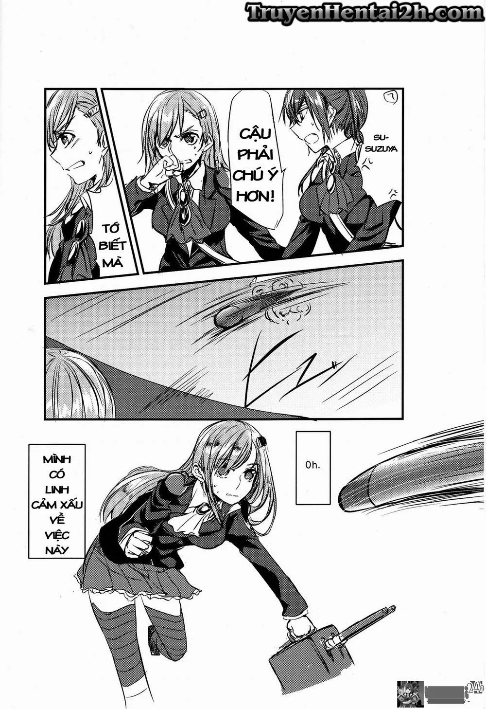 HentaiVN.net - Ảnh 7 - Koi Wa Zenkei Shisei (Kancolle) - Chap 1