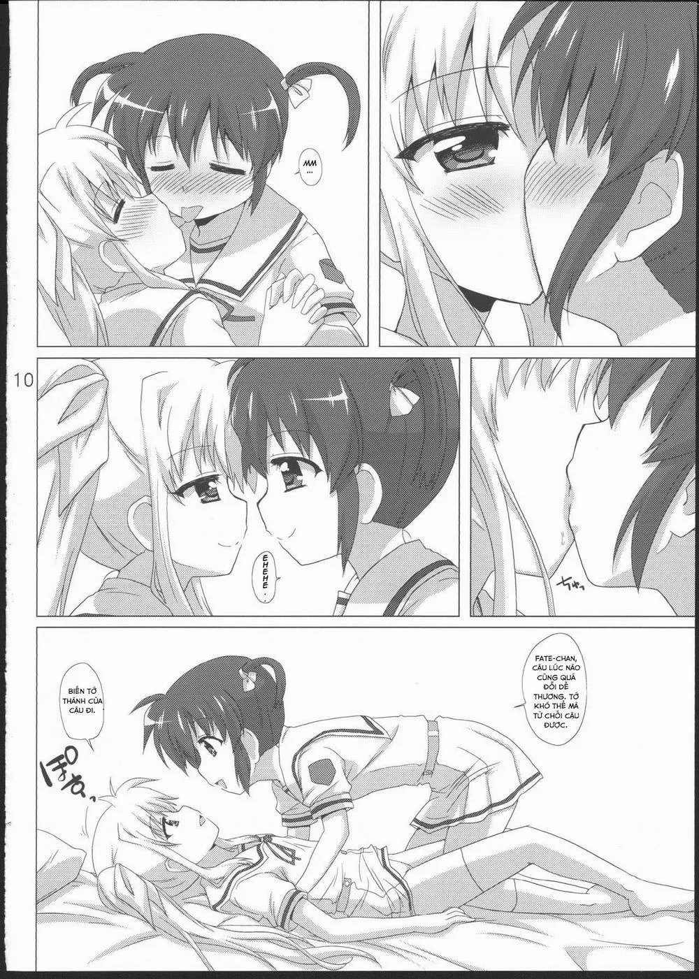 HentaiVN.net - Ảnh 10 - Onnanoko Doushi dakedo Ai sae Areba Kankeinai yo ne (Mahou Shoujo Lyrical Nanoha) - Chap 1