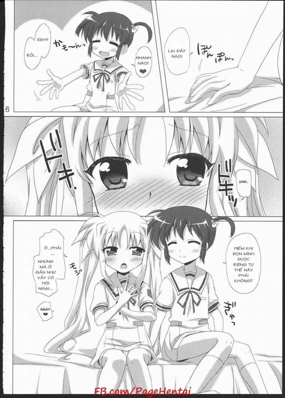 HentaiVN.net - Ảnh 6 - Onnanoko Doushi dakedo Ai sae Areba Kankeinai yo ne (Mahou Shoujo Lyrical Nanoha) - Chap 1
