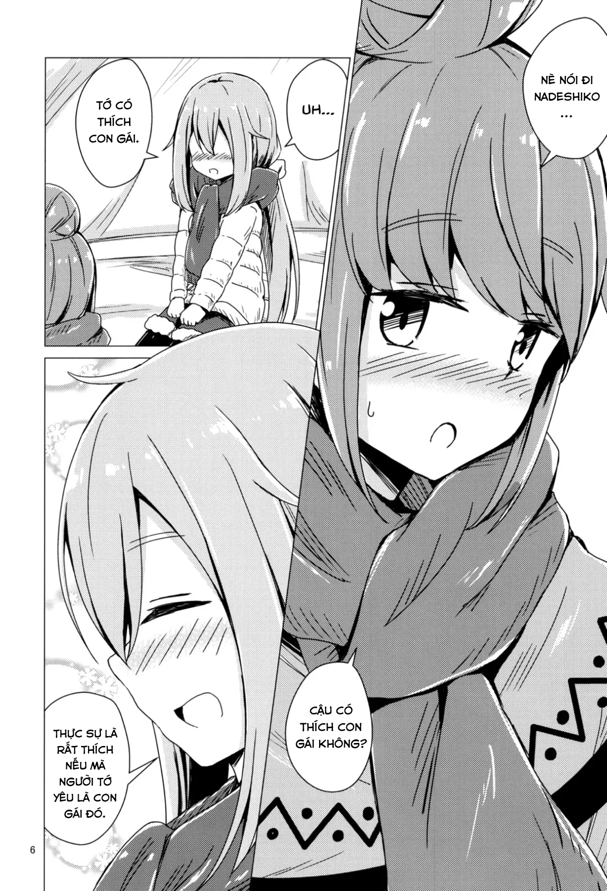 HentaiVN.net - Ảnh 5 - Sex Shinai to Derenai Tent ni Tojikomerareta NadeRin (Yuru Camp) [Nade And Rin Were Trapped Inside Their Tent Unless They Had Sex] - Chap 1
