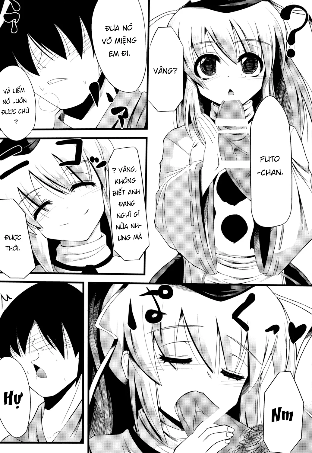 HentaiVN.net - Ảnh 7 - Oshiete Futo-chan (Touhou Project) - Chap 1