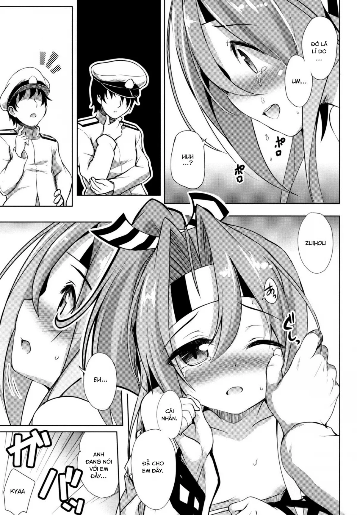 HentaiVN.net - Ảnh 10 - My Admiral and the Hangar in the Distance (Kantai Collection -KanColle-) - Chap 1