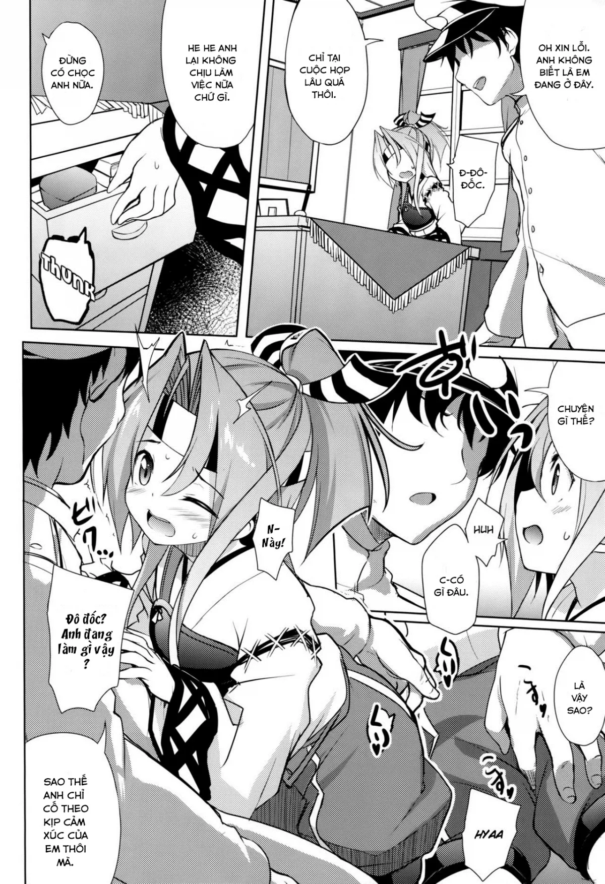 HentaiVN.net - Ảnh 5 - My Admiral and the Hangar in the Distance (Kantai Collection -KanColle-) - Chap 1