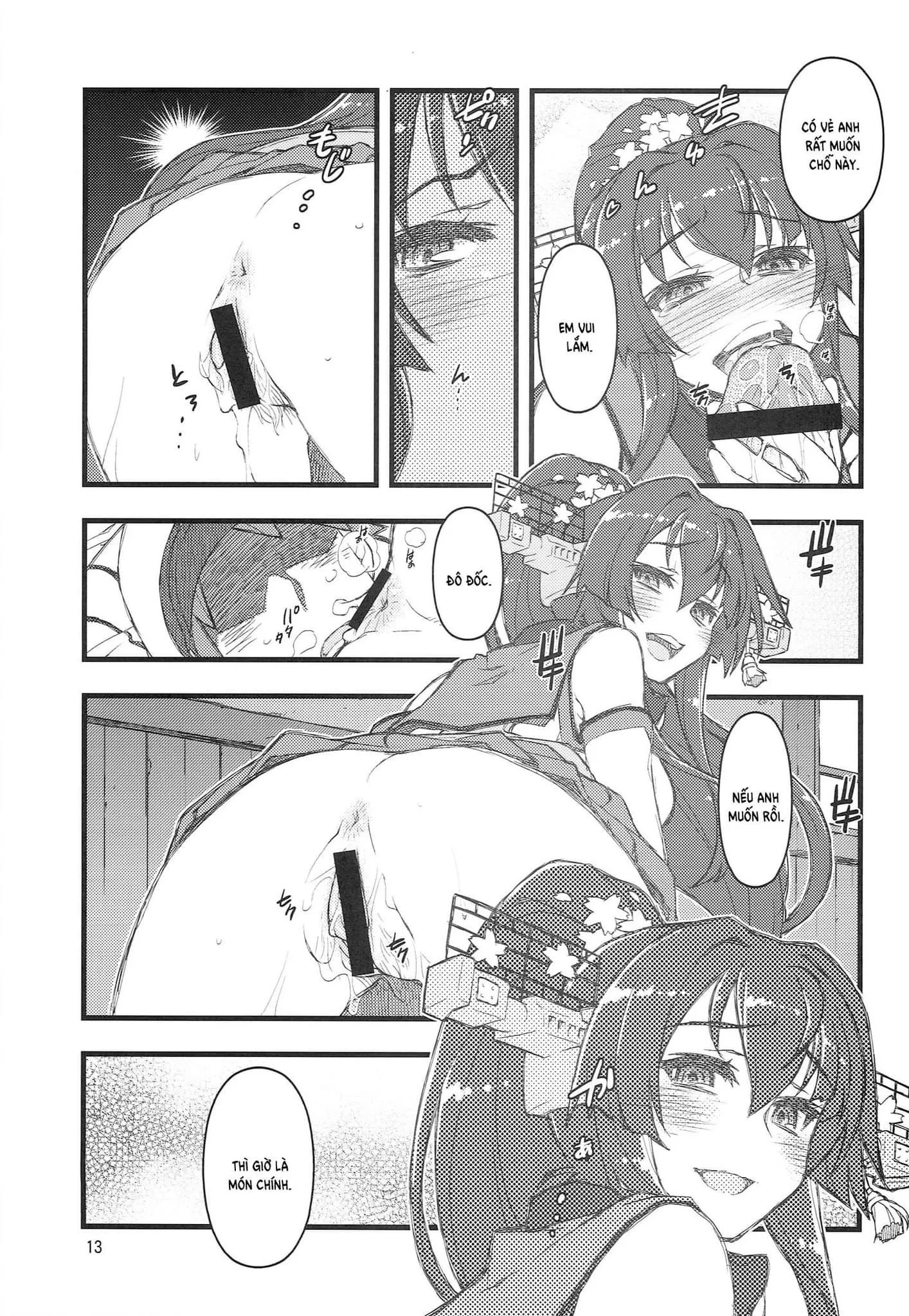 HentaiVN.net - Ảnh 13 - Teitoku Nippou Ni (Kantai Collection -KanColle-) [提督日報 弐 (艦隊これくしょん-艦これ-)] - Chap 1