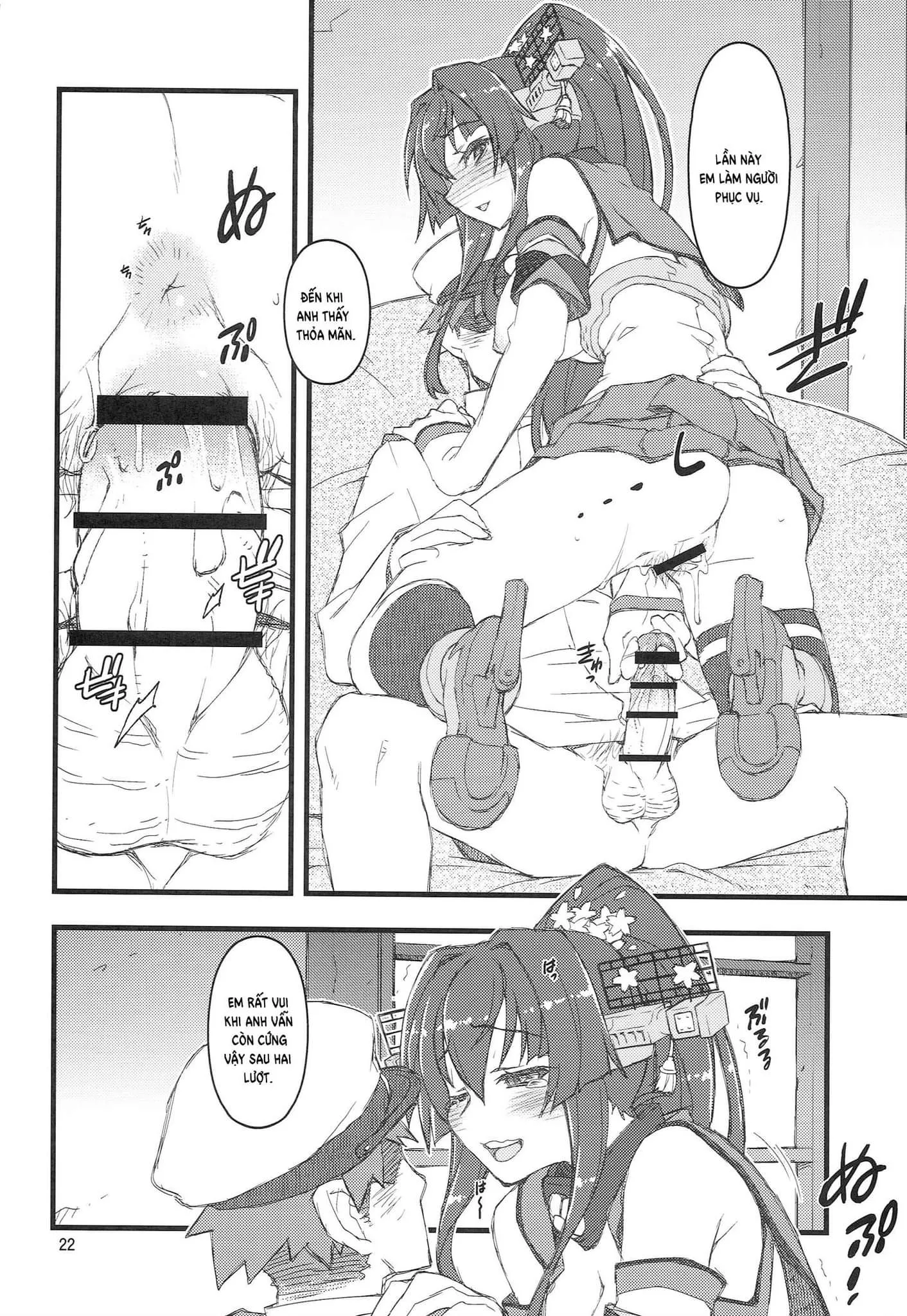 HentaiVN.net - Ảnh 22 - Teitoku Nippou Ni (Kantai Collection -KanColle-) [提督日報 弐 (艦隊これくしょん-艦これ-)] - Chap 1