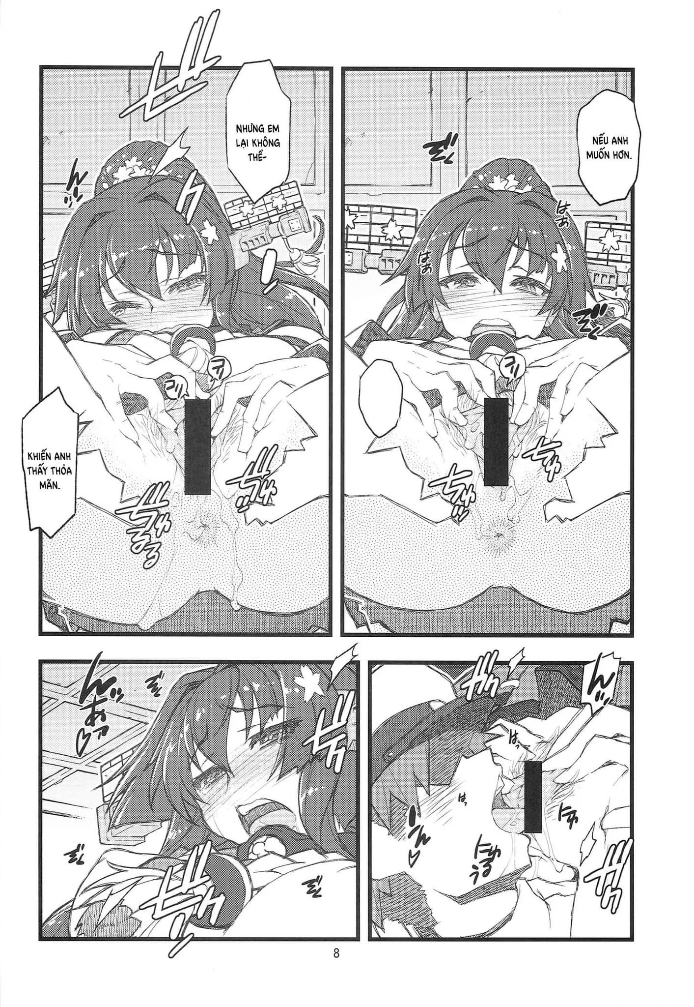 HentaiVN.net - Ảnh 8 - Teitoku Nippou Ni (Kantai Collection -KanColle-) [提督日報 弐 (艦隊これくしょん-艦これ-)] - Chap 1