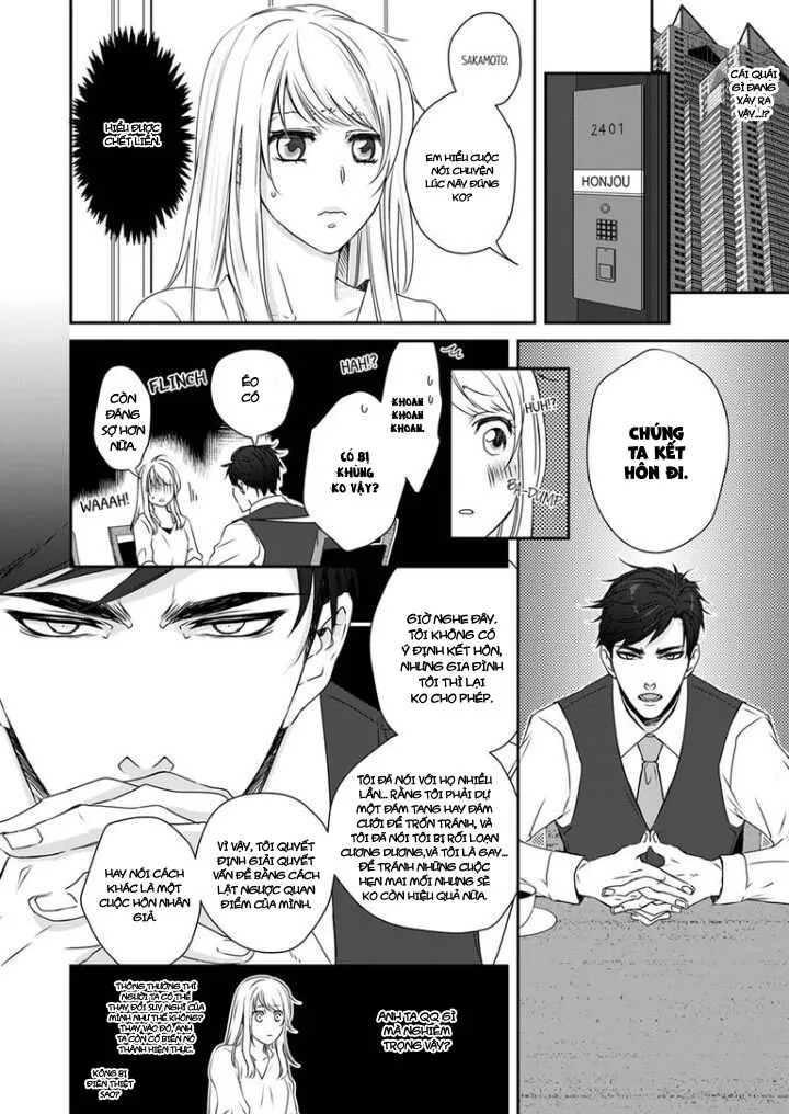 HentaiVN.net - Ảnh 9 - Giratsuki joushi to gisou kekkon! [A Fake Marriage with My Glittering Boss ~ Tell Me What Your Favorite Position Is] - Chap 1