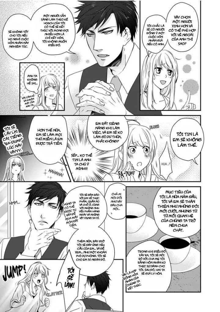 HentaiVN.net - Ảnh 10 - Giratsuki joushi to gisou kekkon! [A Fake Marriage with My Glittering Boss ~ Tell Me What Your Favorite Position Is] - Chap 1
