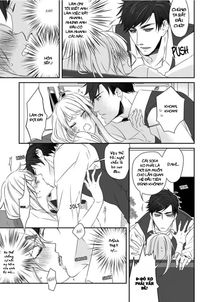 HentaiVN.net - Ảnh 12 - Giratsuki joushi to gisou kekkon! [A Fake Marriage with My Glittering Boss ~ Tell Me What Your Favorite Position Is] - Chap 1