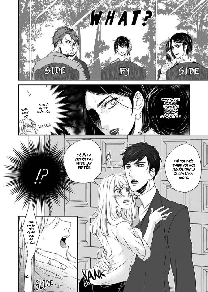 HentaiVN.net - Ảnh 7 - Giratsuki joushi to gisou kekkon! [A Fake Marriage with My Glittering Boss ~ Tell Me What Your Favorite Position Is] - Chap 1