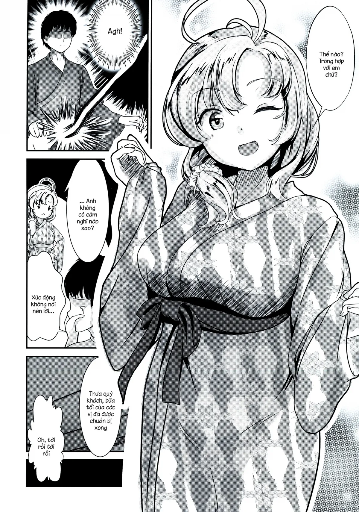 HentaiVN.net - Ảnh 4 - Kinugasa-san to Ryokan de Futari (KanColle) [衣笠さんと旅館でふたり] - Chap 1